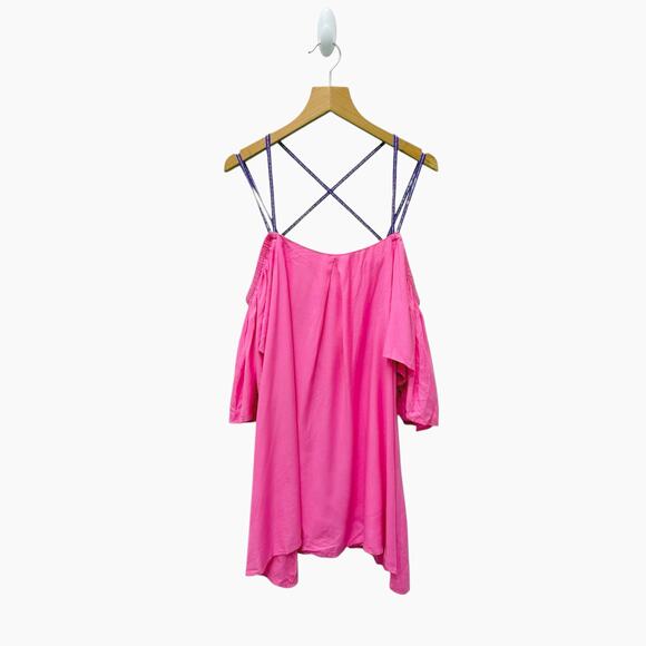Pitusa Summer Night Dress in Pink Women’s Size Small - Picture 2 of 11